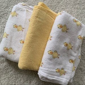 Bundle of Flannel Baby Blankets